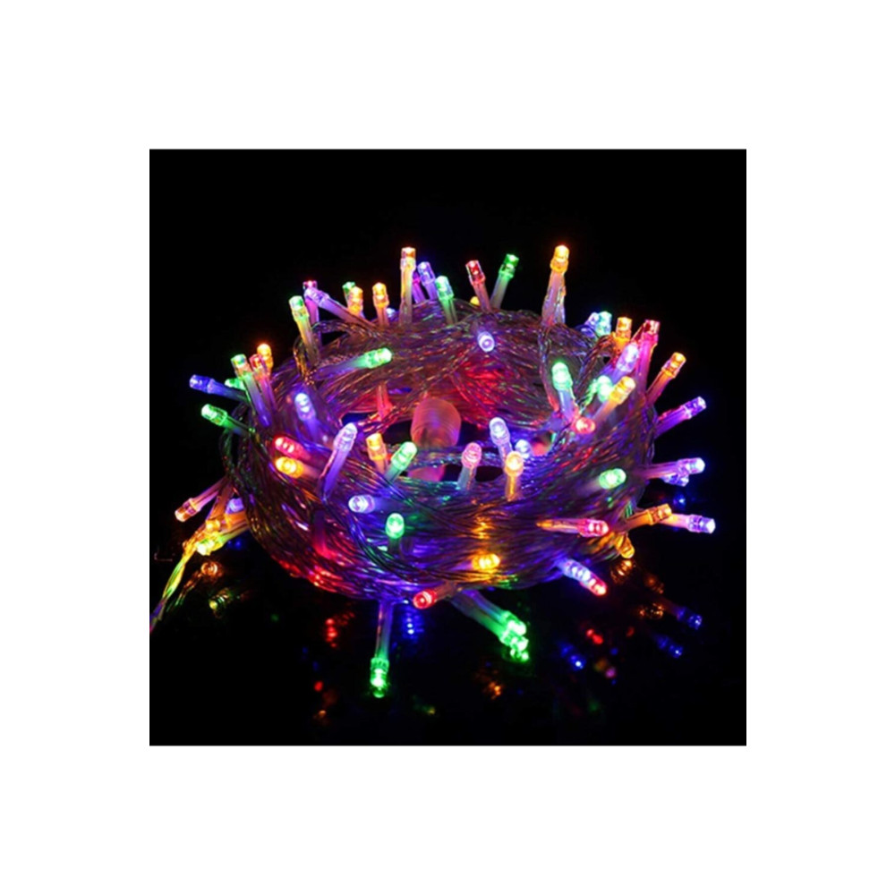 ROBEVE 10 Metre 100 Ledli Rgb Renk Fişli Led Işık Dekor Yılbaşı Ağacı Işığı Organizasyon Led Işık Rgb Yaş Günü & Parti Fiyatı