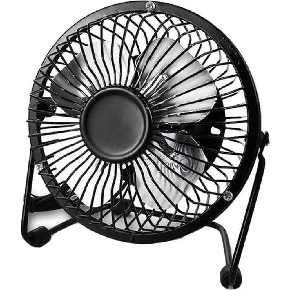 Robeve Masa Üstü USB Fan Soğutucu Vantilatör Klima USB Girişli Metal Serinletici Fan Vantilatör Masaüstü - Siyah Vantilatörler Fiyatı