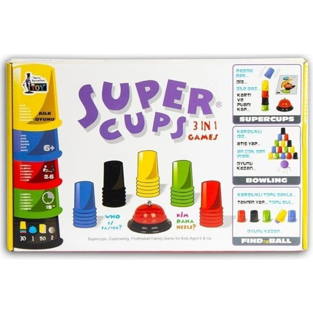 Robikit Super Cups Bardak & Bowling & Topu Bul Oyunları Oto Boyaları Fiyatı