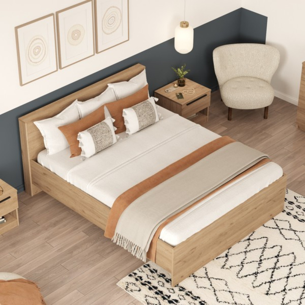 Robin Home Asos Yatak Odası Takımı Sepet - Kahverengi Yatak Odası Takımı / Seti Fiyatı
