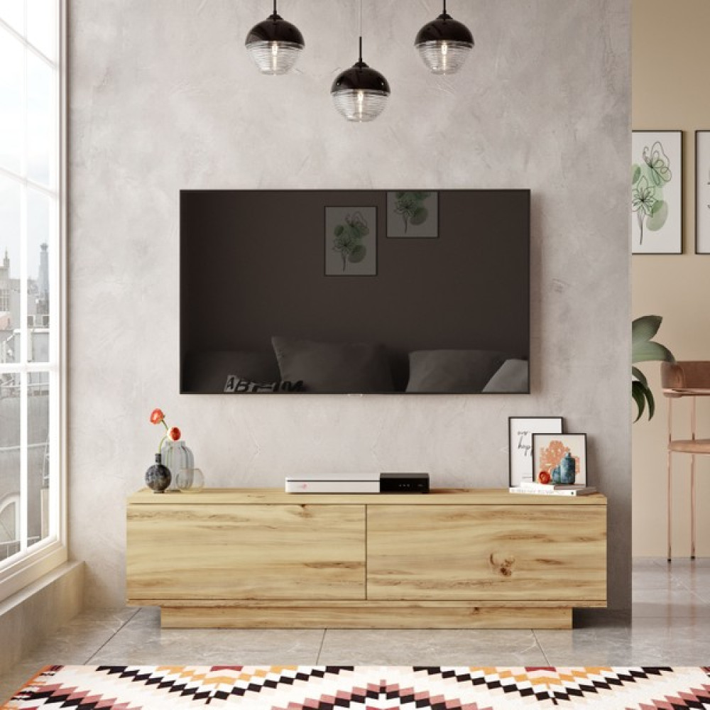 Robin Home Carlos Tv Ünitesi Tv Sehpası Televizyon Sehpası - Açık Kahverengi Tv Ünitesi / Sehpası Fiyatı