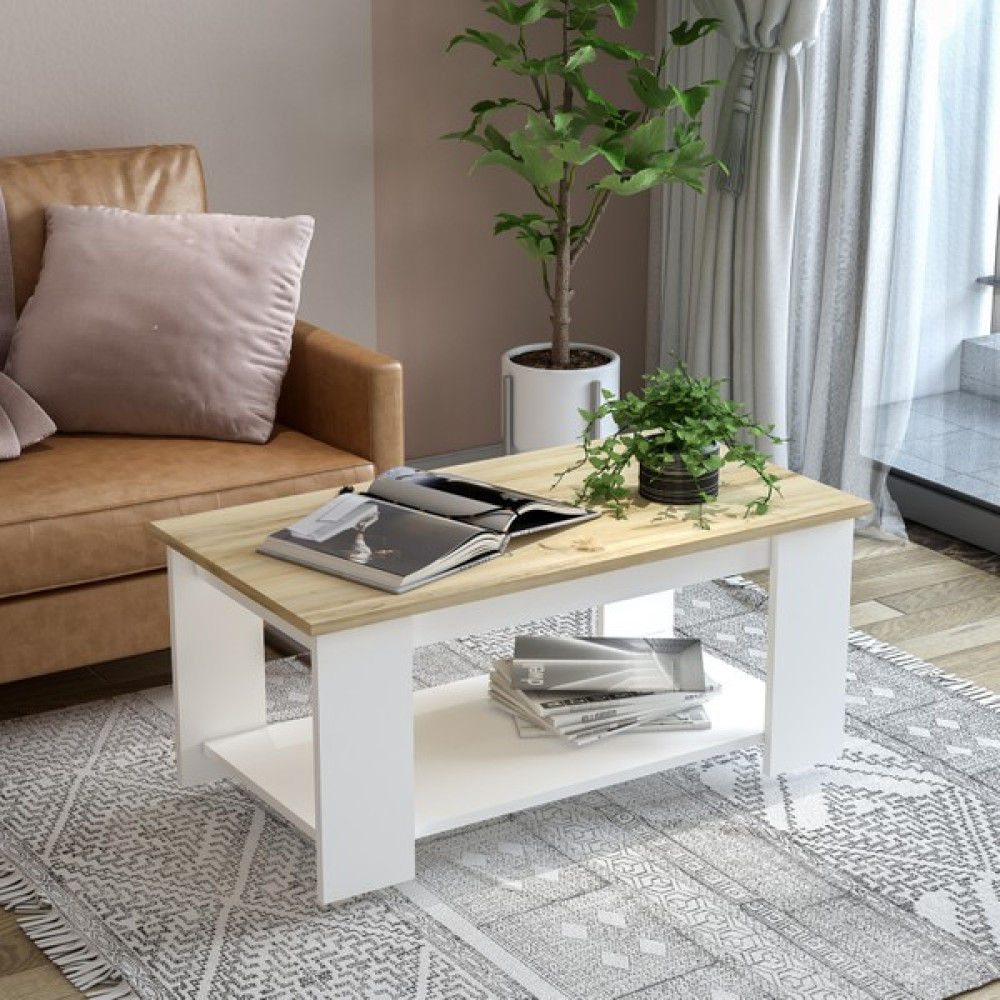 Robin Home Diego Orta Sehpa Beyaz - Keçe Orta Sehpa Fiyatı