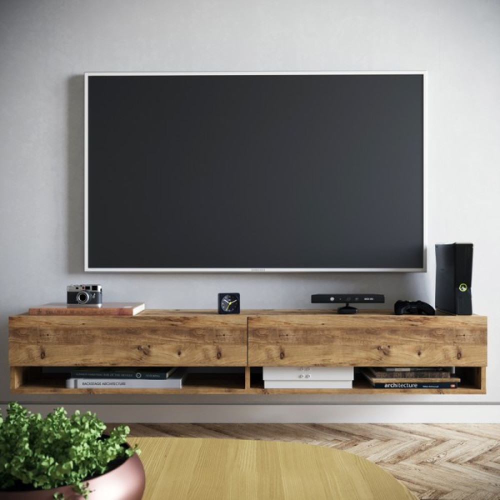 Robin Home Loft Tv Ünitesi Televizyon Sehpası No 9 - Ceviz Tv Ünitesi / Sehpası Fiyatı