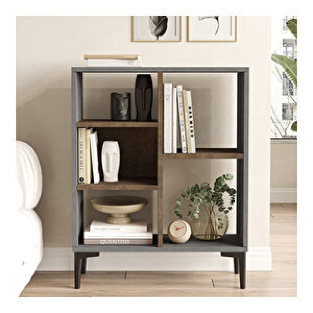 Robin Home Nora Kitaplik Raf Ayakli 88cm Beton Kitaplık Fiyatı