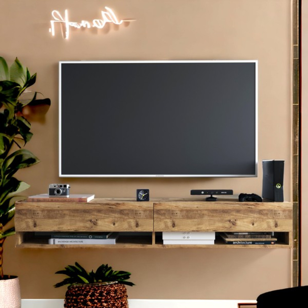 Robin Home Tv Ünitesi Televizyon Sehpası 180 cm Duvara Monte Tv Ünitesi / Sehpası Fiyatı
