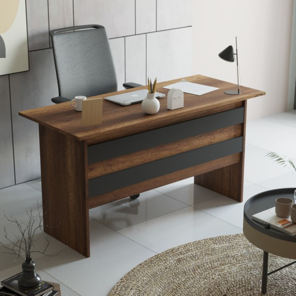 Robin Home Verona A Ofis Çalışma Masası Bilgisayar Masası - Y: 73 cm D: 60 cm G: 140 cm - Kahverengi Çalışma Masası Fiyatı