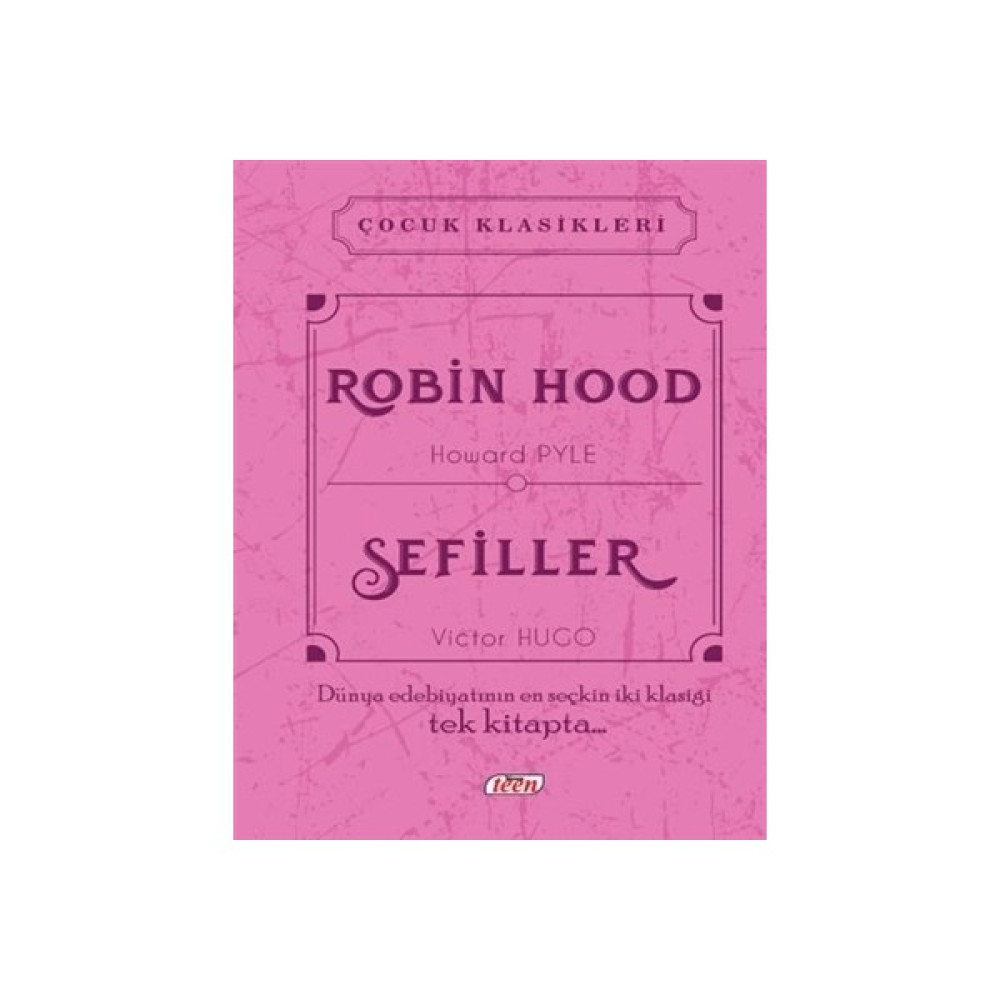 Robin Hood - Sefiller Çocuk Klasikleri Fiyatı