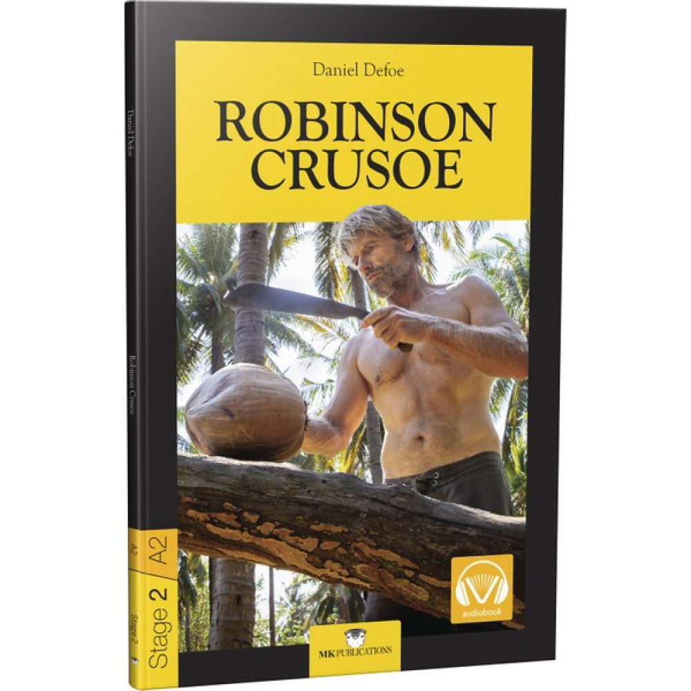 Robinson Crusoe - Stage 2 - İngilizce Hikaye Yabancı Dil Roman ve Öyküler Fiyatı