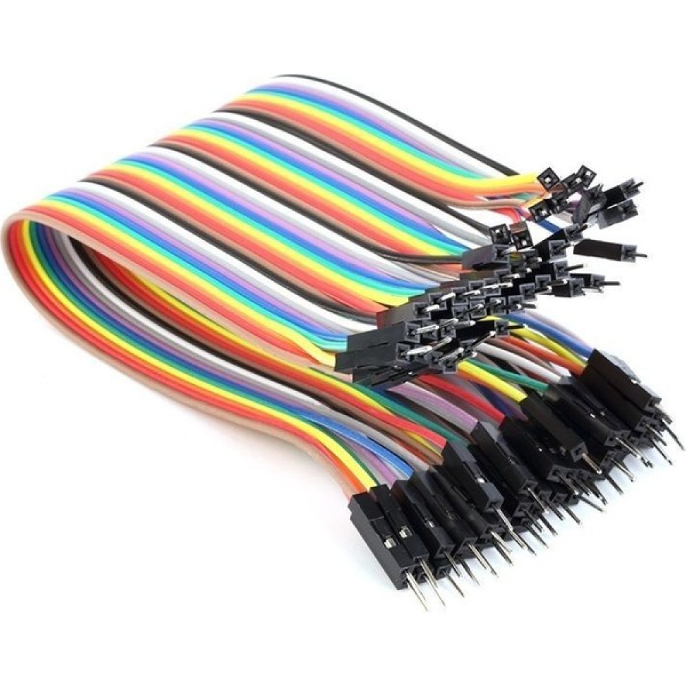 Robiz 20CM 40 Pin Erkek Erkek Dupont Kablo Ayrılabilir 2.54MM 10RENK Breadboard Atlama Kablosu Jumper Test Prototip Deneme Devre Bağlantı Tel Oyun & Hobi Fiyatı
