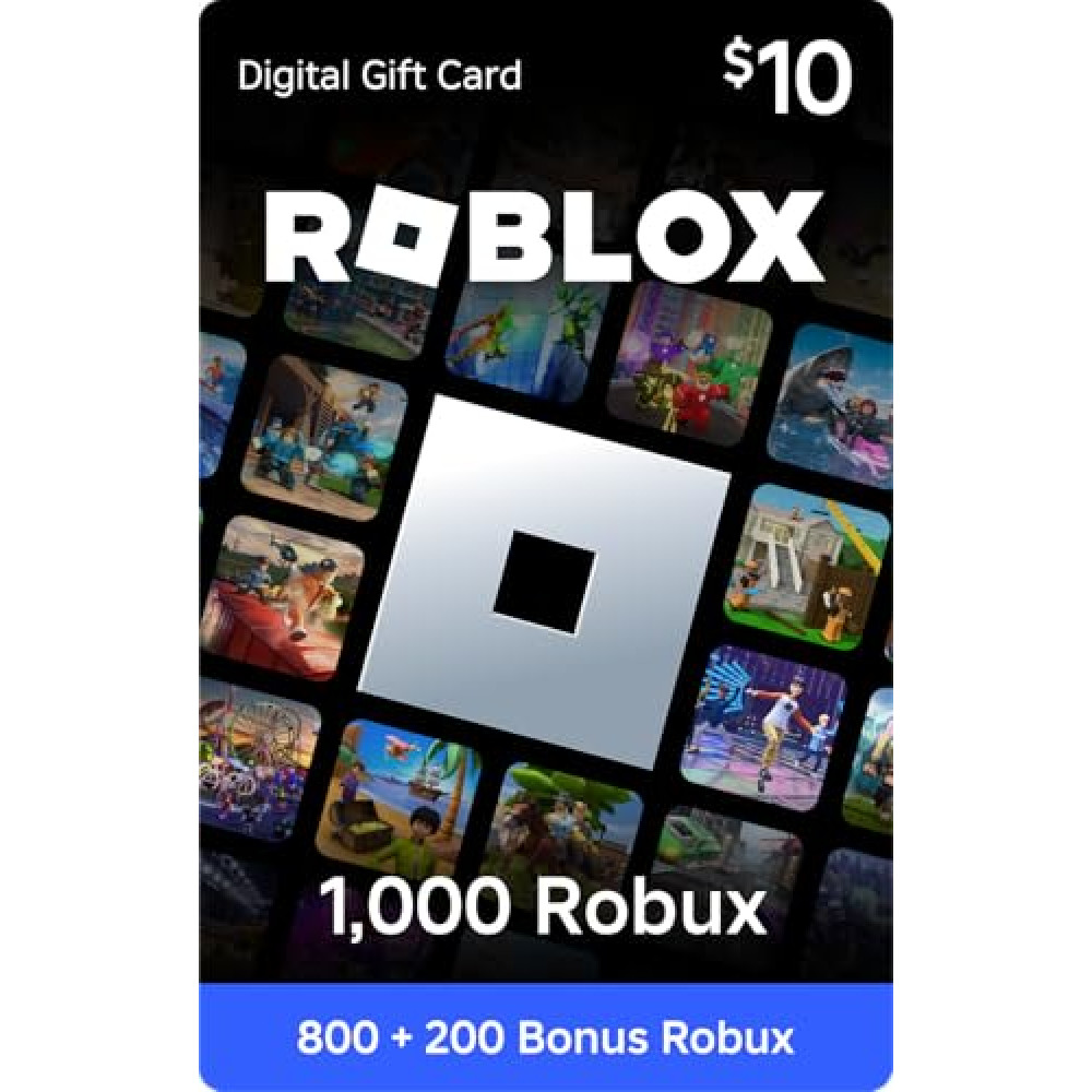 Roblox Digital Gift Card - 1,000 Robux [Includes Exclusive Virtual Item] [Digital Code]