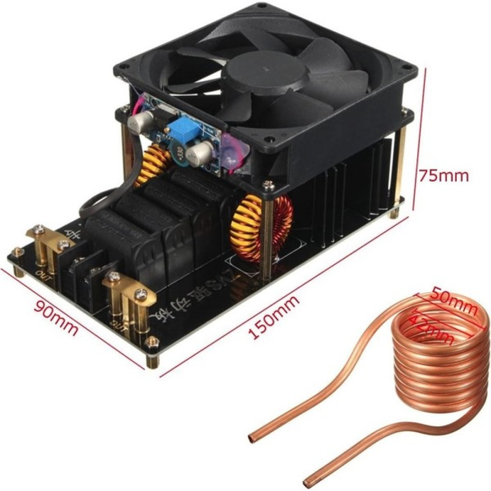 Robo Dünya 1000W 12-36V 20A Zvs Indüksiyon Isıtma Makinesi + Soğutucu Fan + Bakır Tüp Oyun & Hobi Fiyatı