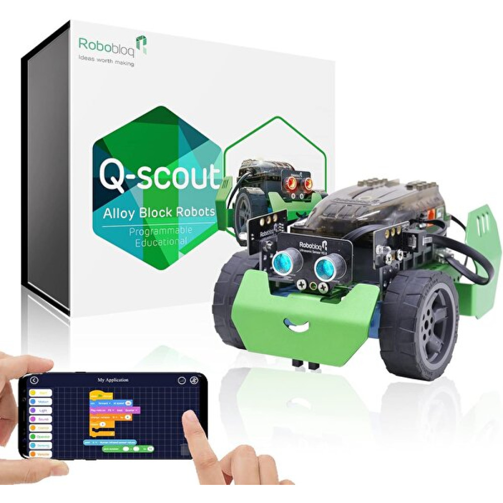 Robobloq Q-Scout Stem Projeleri Kodlama Robotu B07Bfmytc4 Teknolojik Oyuncak Fiyatı