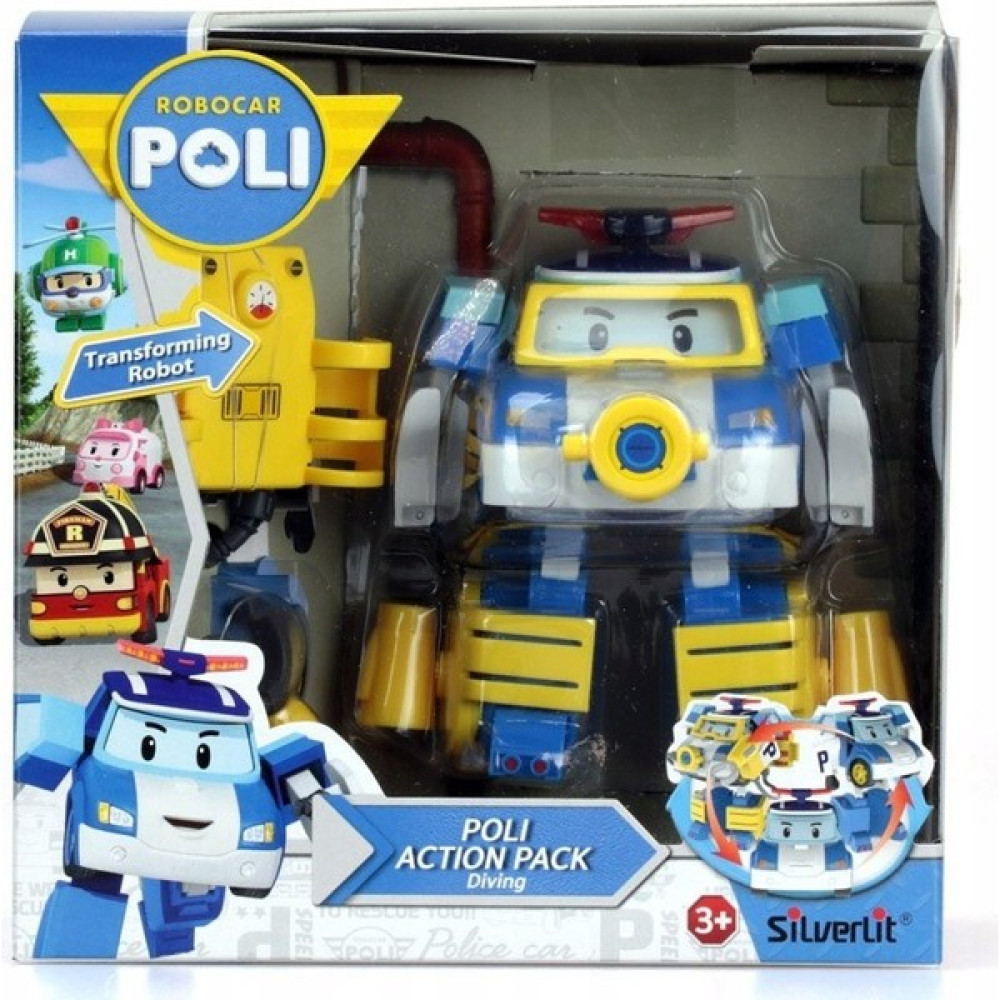 Robocar Poli Dalgıç Aksesuarlı Dönüşebilen Action Figür Oyuncak Fiyatı