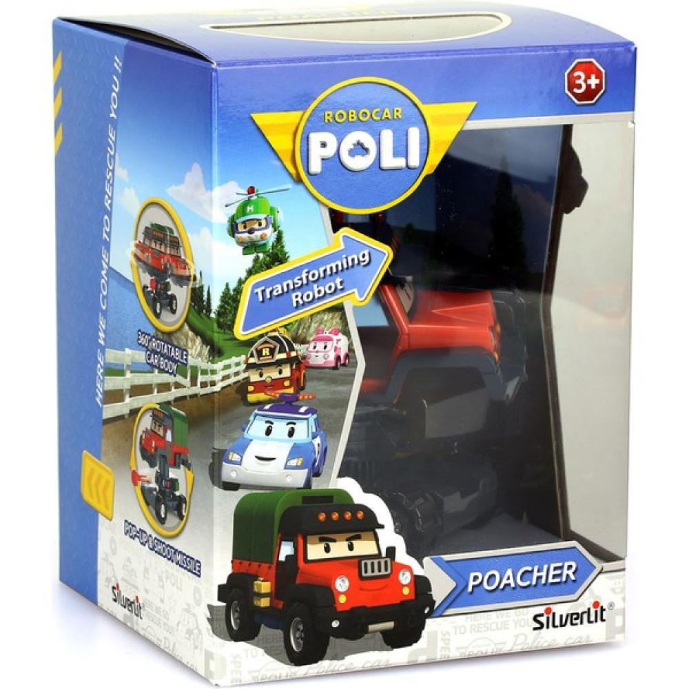 Robocar Poli Hareketli Figür - Poacher Oyuncak Fiyatı