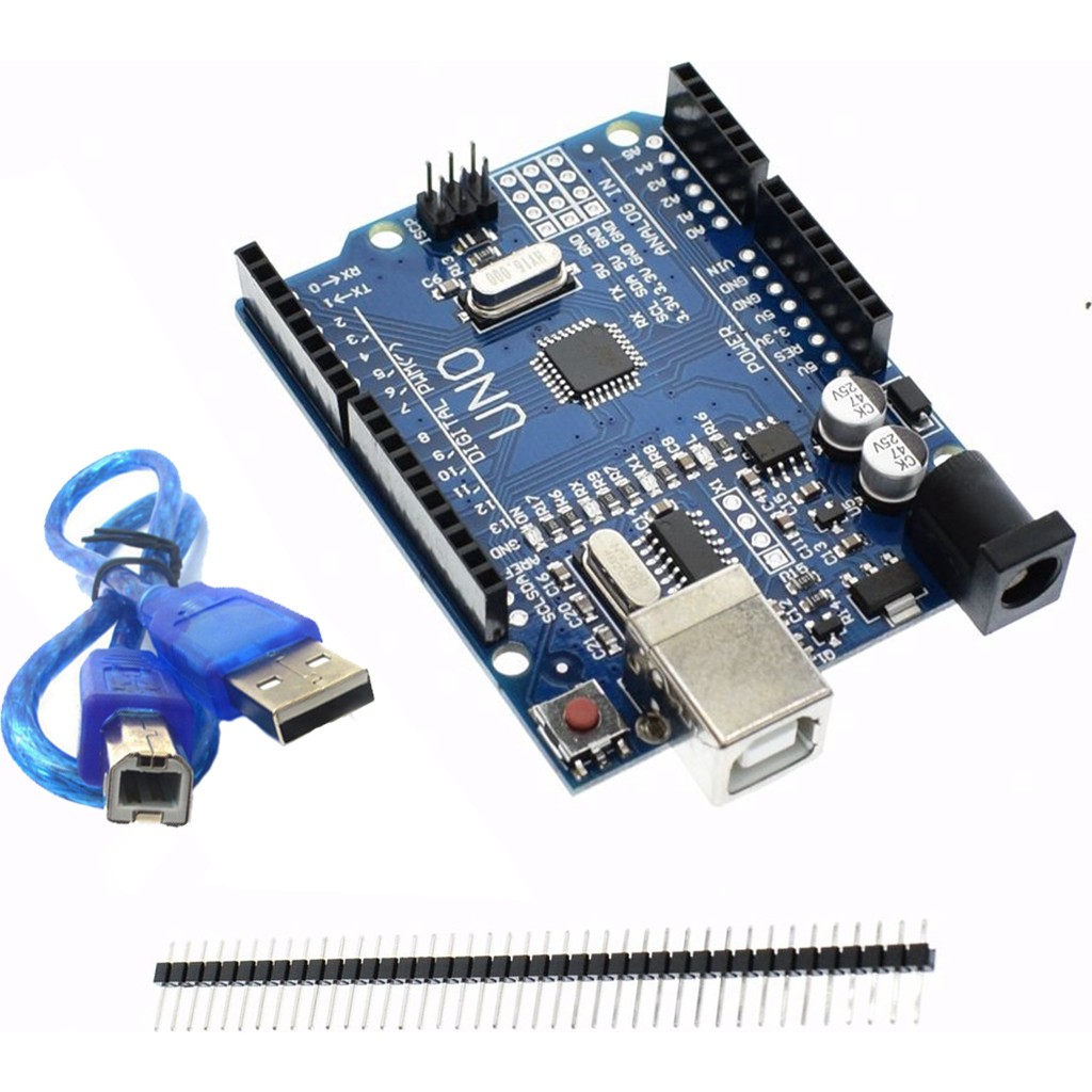 RoboKolik Arduino Uno R3 Klon Smd + 40 Pın Header + Usb Kablo Hobi Elektroniği Fiyatı