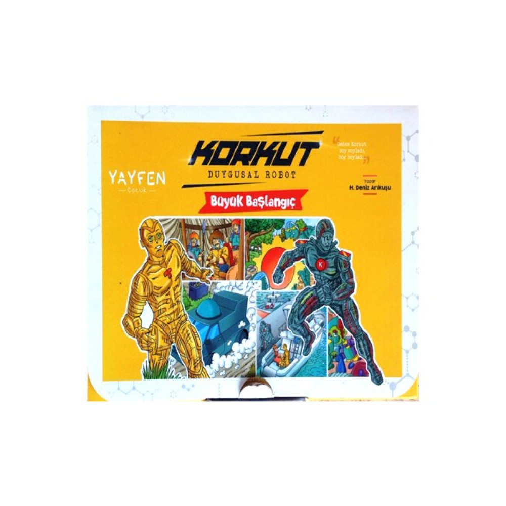 Robot Korkut Hikaye Seti (8 Kitap) Diğer Fiyatı