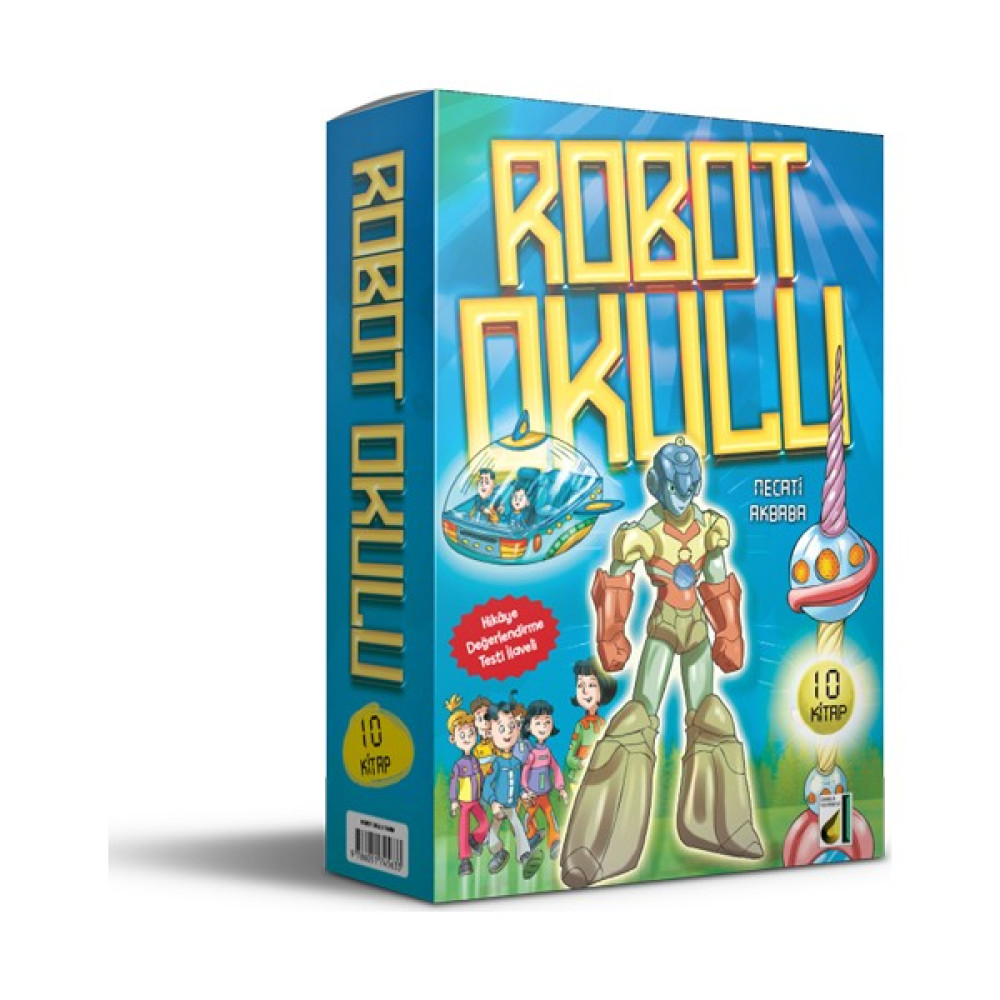 Robot Okulu (10 Kitap) - Necati Akbaba Çocuk Öykü Fiyatı