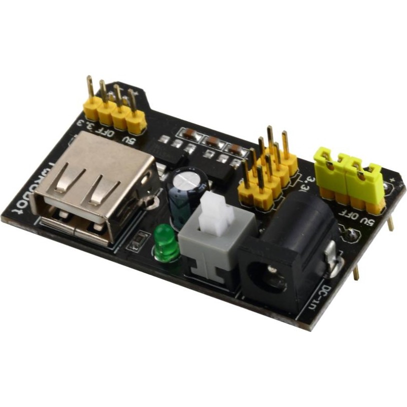 Robotekno Breadboard Power Supply Modülü 3.3V-5V Arduino Raspberry Hobi Elektroniği Fiyatı