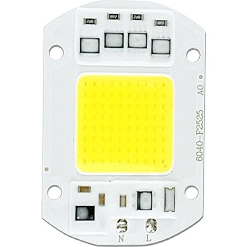 Robotekno Power Led COB Led 50W 220V AC Projektör Çip - Beyaz Işık Elektrik ve Aydınlatma Fiyatı