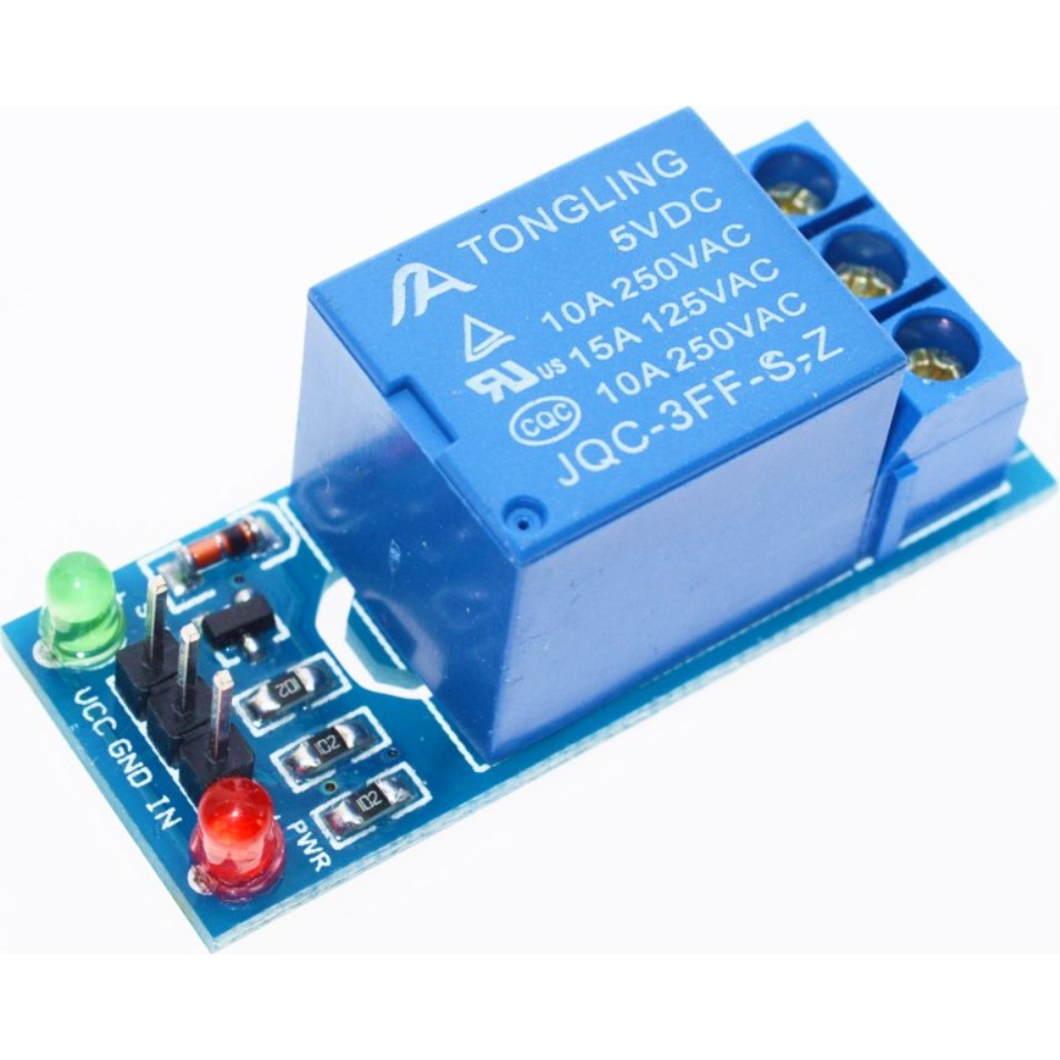 Robotekno Tek Kanallı 5V Röle Modülü Tekli Röle Kartı 1 Kanal 10A 250VAC Kontrol Özellikli Hobi Elektroniği Fiyatı