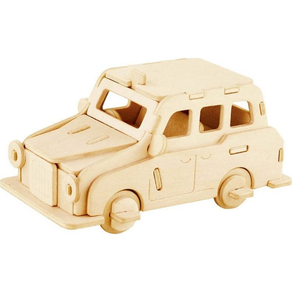 Robotime 3D Londra Taksisi Ahşap Puzzle JP256 Maket Fiyatı