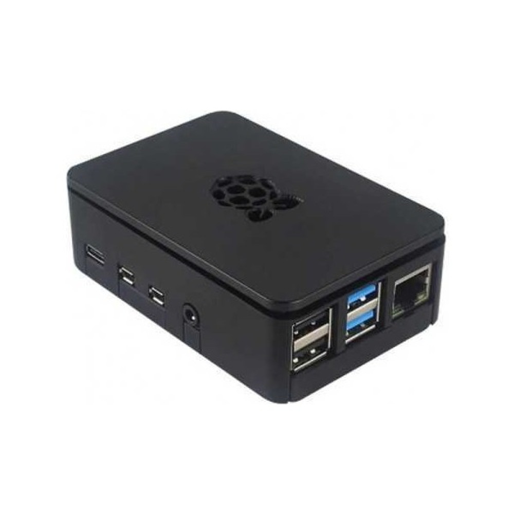 RobotTR Raspberry Pi 4 Plastik Muhafaza Kutusu - Siyah (Raspberry Pi Logolu) Oyun & Hobi Fiyatı