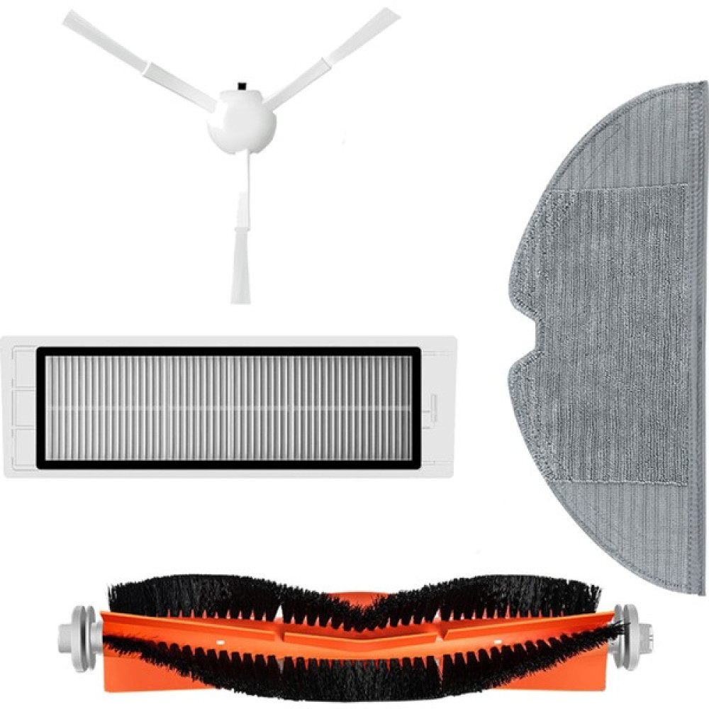 Roboxia Xiaomi Mi Robot Vacuum Mop 1c 2 In 1 STYTJ01ZHM Uyumlu Yenileme Seti 4 Parça - 1 Adet Elektrikli Süpürge Aksesuarları Fiyatı