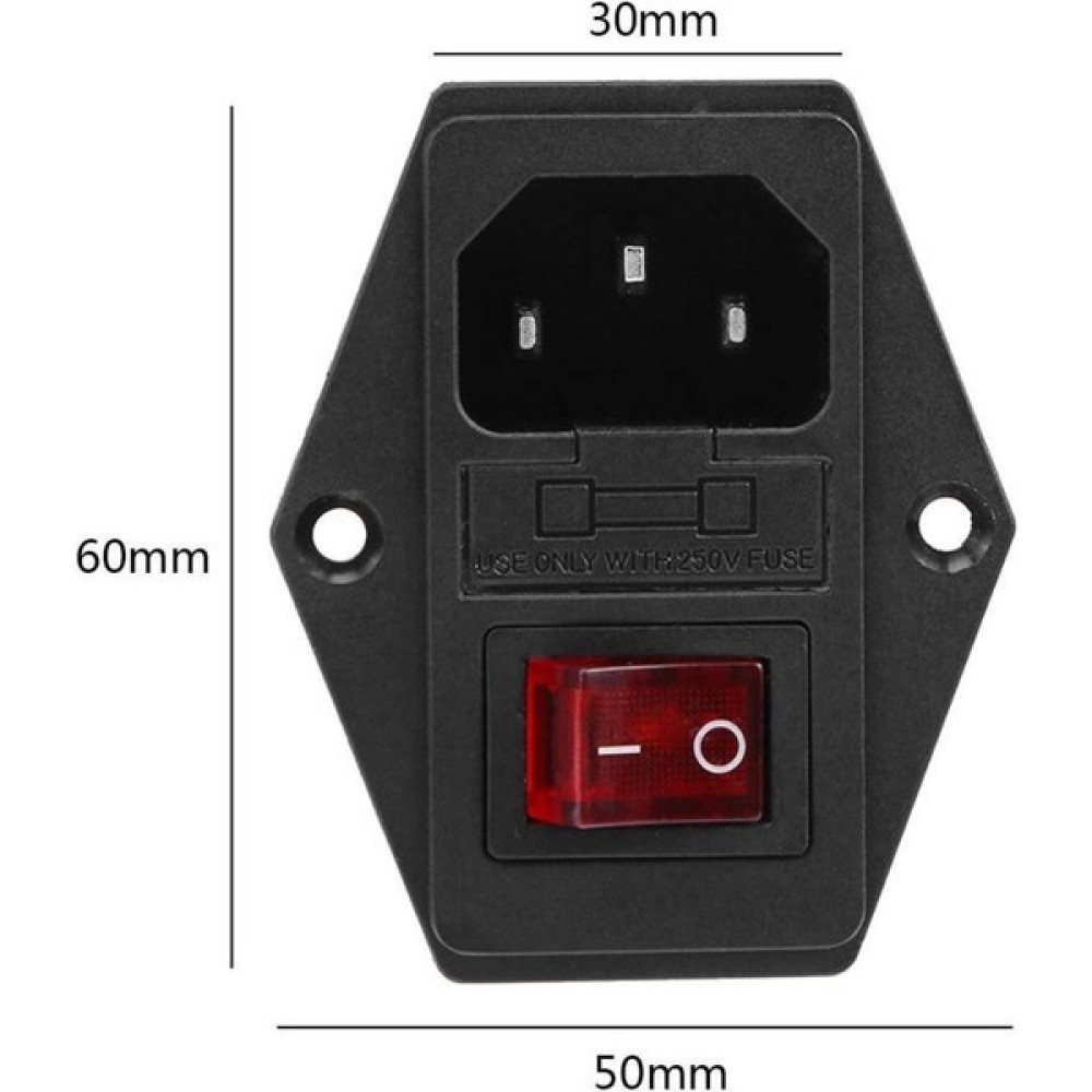 Roboyol Store 220V Erkek Power Soketi Sigorta Yuvalı ve Işıklı Açma Kapama Anahtarlı Kulaklıklı Montaj Tip Oyun & Hobi Fiyatı