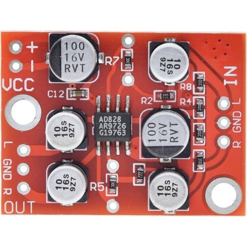Roboyol Store AD828 Preamp Modül Ses Yükseltici Amfi Stereo Mikrofon Gitar Enstrüman Ses Video Sinyal Ön Oyun & Hobi Fiyatı