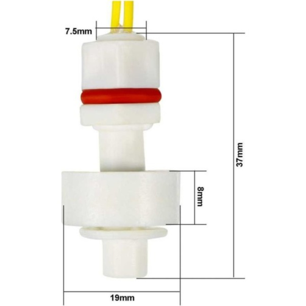 Roboyol Store Mini Sıvı Su Seviye Sensörü Dikey Tip ZP2508 Şamandıra Mekanik Anahtar Kazan Depo Tank Havuz Akvaryu Oyun & Hobi Fiyatı