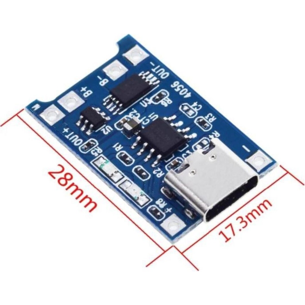 Roboyol Store TP4056 1A Lipo – Li-On Pil Şarj Devresi Type C (Sarj Korumalı) Bilgisayar Çevirici ve Adaptörü Fiyatı