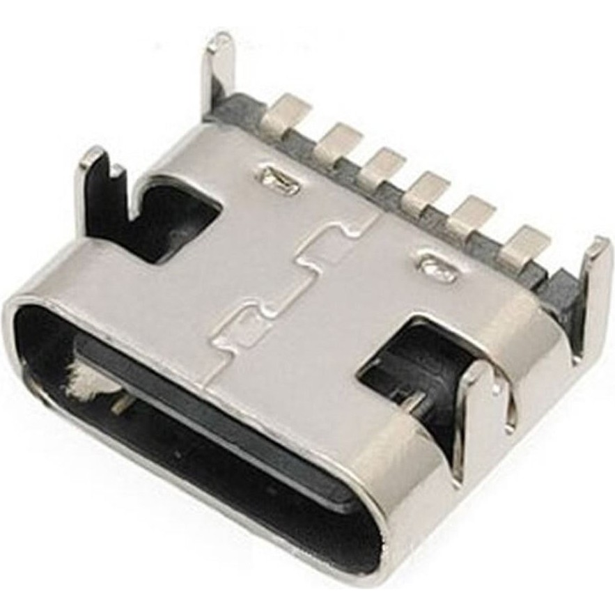 Roboyol Store Type-C USB Soket 6 Pin Smd USB 3.1 Cep Telefonu Elektronik Cihaz USB Port Konnektör Şarj Soketi Dişi Bilgisayar Çevirici ve Adaptörü Fiyatı