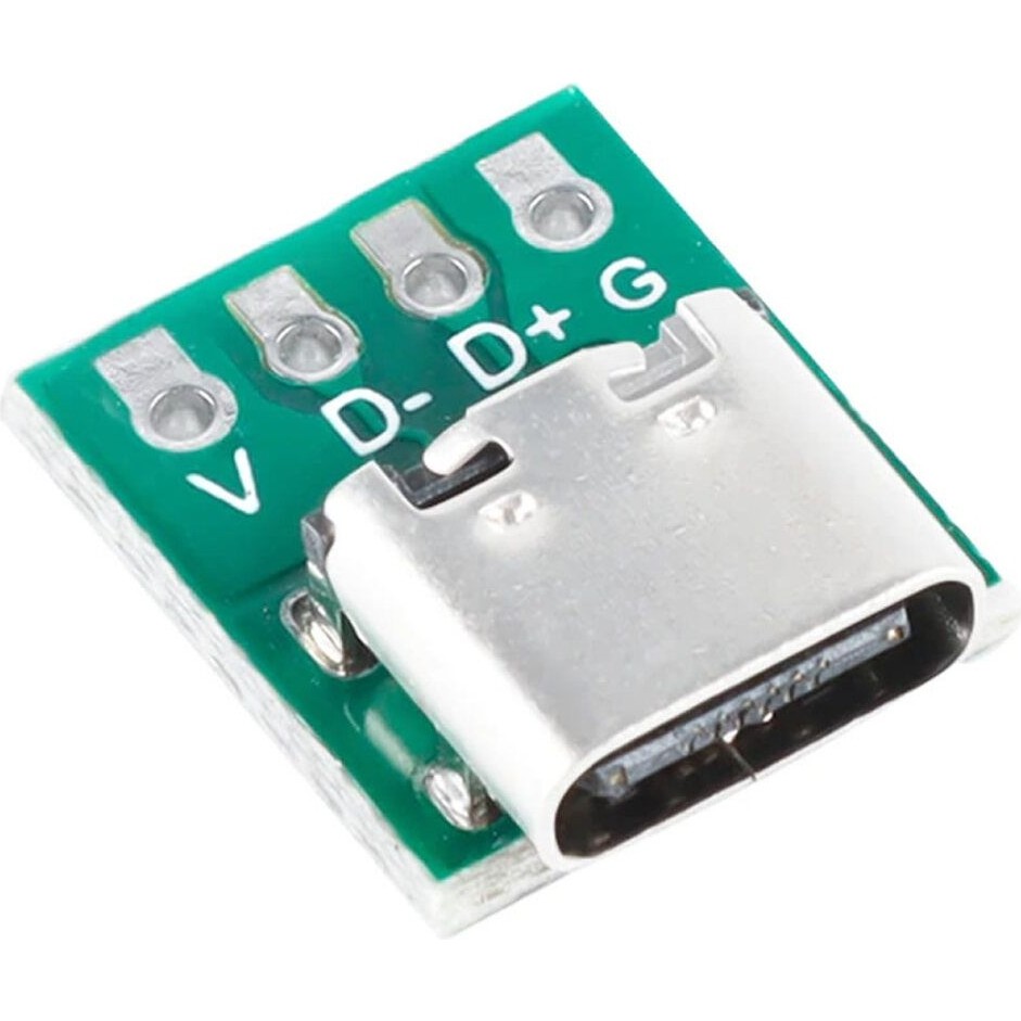 Roboyol Store USB Type C 4 Pin Dıp Çevirici Pcb USB Dip Adaptör Kart Bilgisayar Çevirici ve Adaptörü Fiyatı