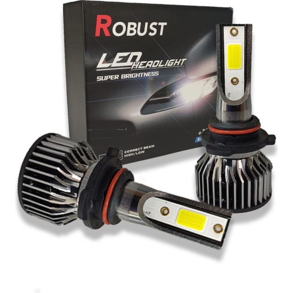 Robust 9006 LED Xenon Far Ampulü Yeni Nesil Mini 8000 Lumen 36 Watt Oto Boyaları Fiyatı