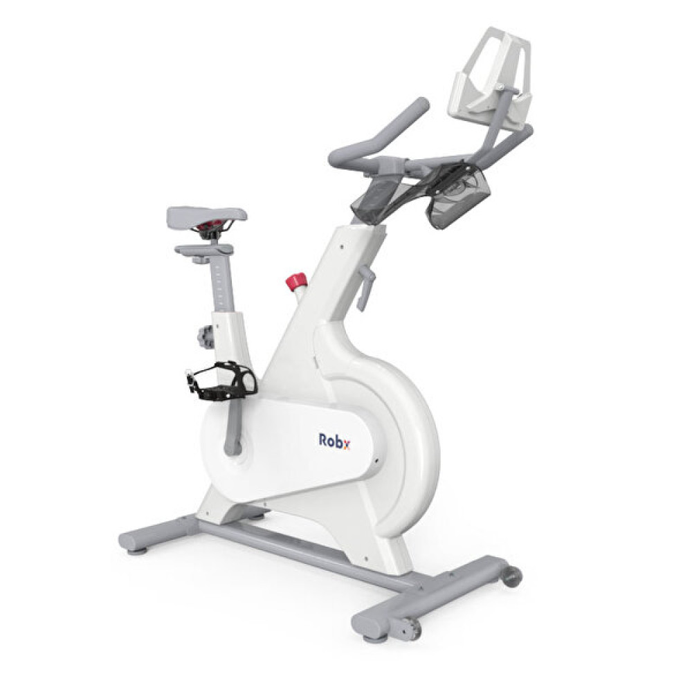 Robx E1 Smart Spin Bike 100 Kademe Manyetik Sürüş Kontrol Sistemli Beyaz Kondisyon Bisikleti Kondisyon Bisikletleri Fiyatı