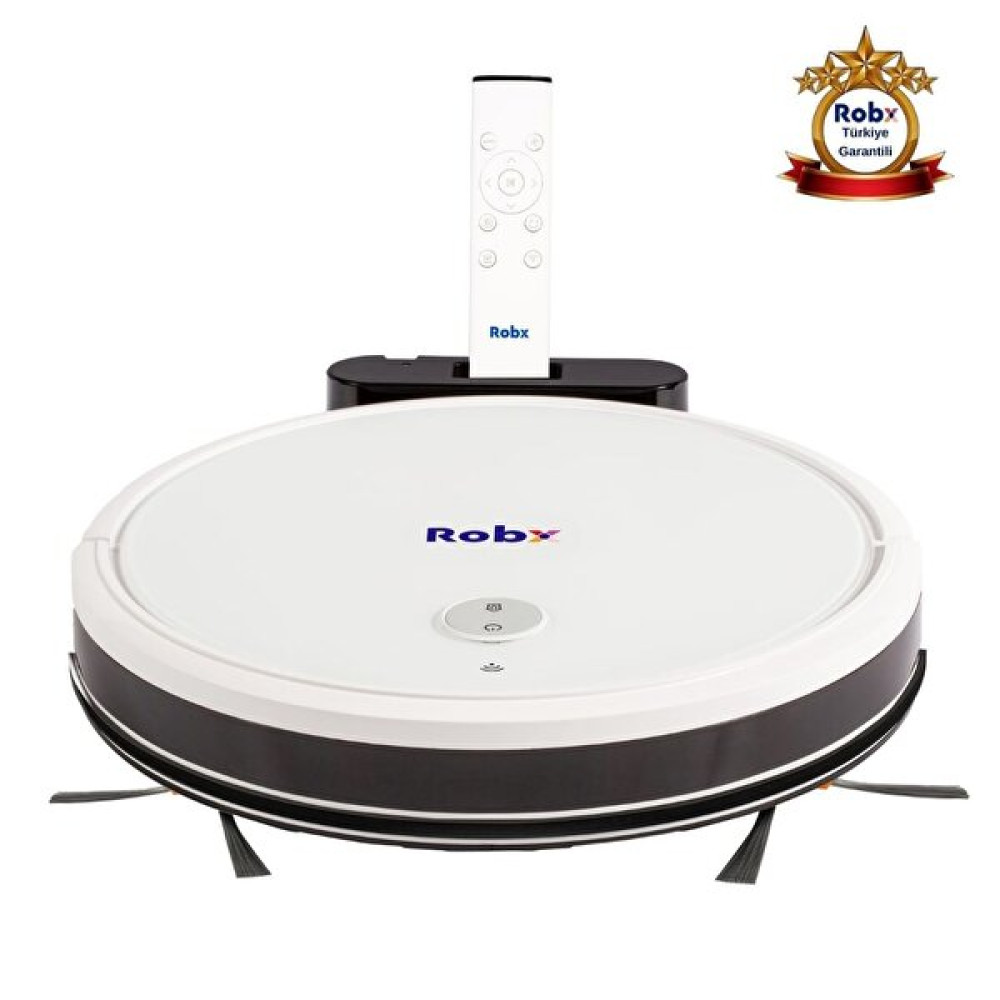 Robx Hb01 3300 Pa Beyaz Vacuum Mop Robot Süpürge Robot Süpürgeler Fiyatı