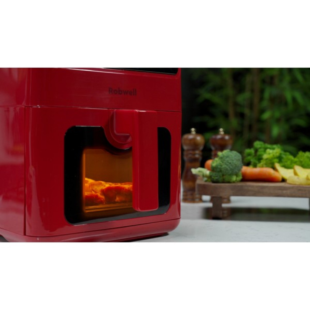 Robx Robwell AS28 Airfryer 6 Litre Sesli Uyarı ,Yağsız Hava Fritözü Robx Türkiye Garantili Fritözler Fiyatı