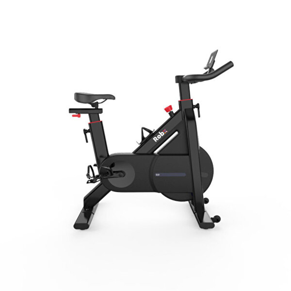 Robx S10 Smart Spin Bike 100 Derece Manyetik Hassas Direnç Sistemli Sessiz Siyah Kondisyon Bisikleti Kondisyon Bisikletleri Fiyatı