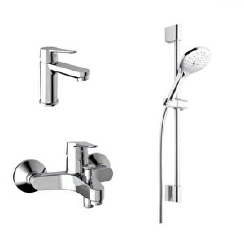 Roca Esteria 3'lü Banyo Seti - A5d057ec0k Bataryalar & Musluklar Fiyatı