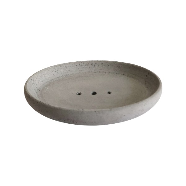 RocArt Home Beton Oval Sabunluk (GRI)BASAB1000GRI Sabunluk Fiyatı