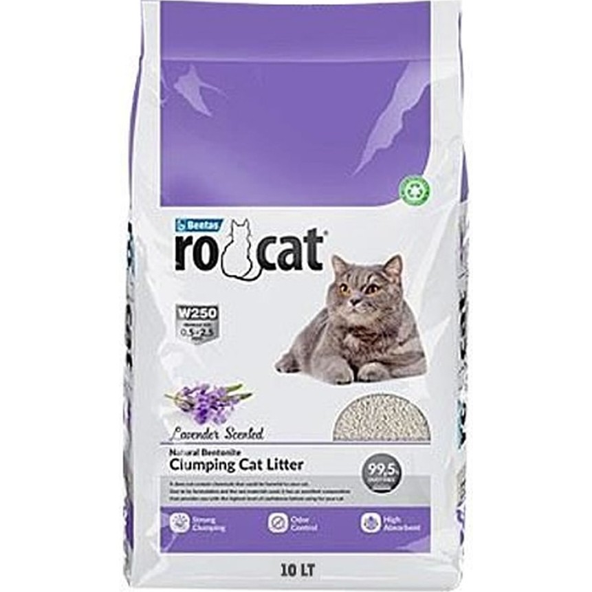 ROCAT Bentonit Topaklaşan Kedi Kumu Lavantalı 10 Lt Evcil Hayvan Ürünleri Fiyatı