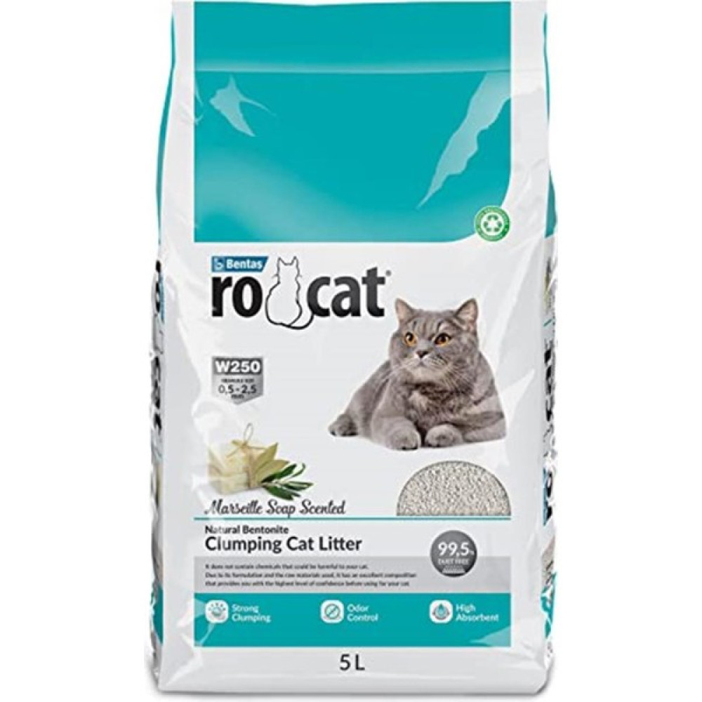 ROCAT Marsilya Sabunlu Kedi Kumu 5 Litre Evcil Hayvan Ürünleri Fiyatı