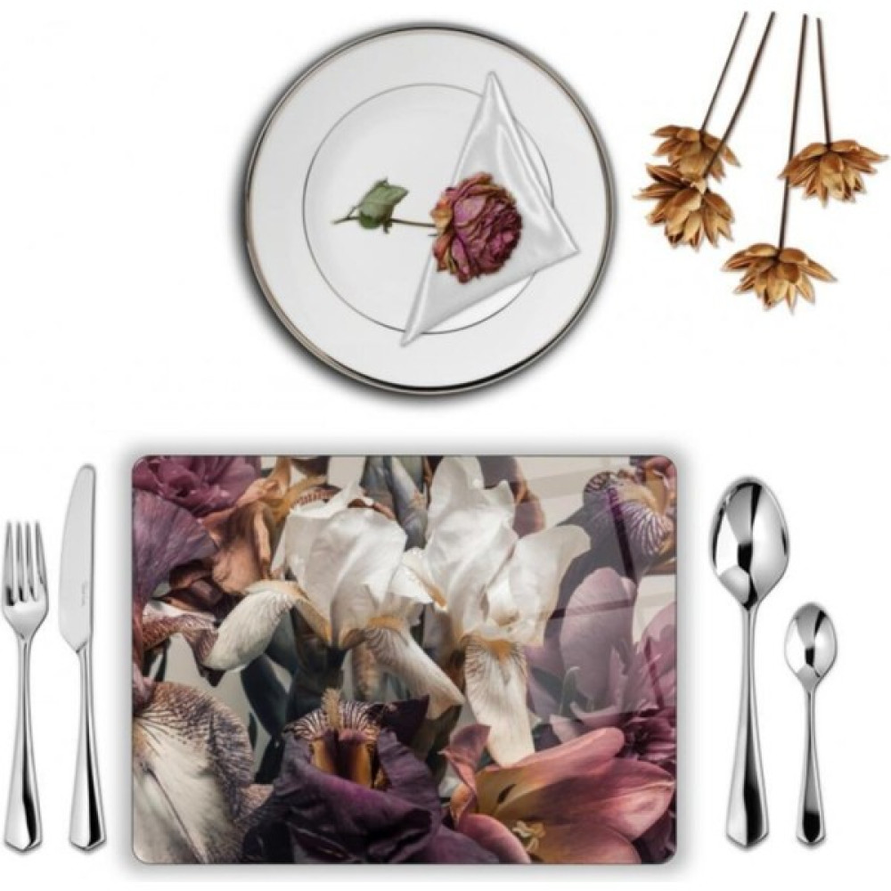 Rocco Shop Çiçekler Supla Takımı 6 Adet - 30 x 45 cm - Pembe Amerikan Servis Fiyatı