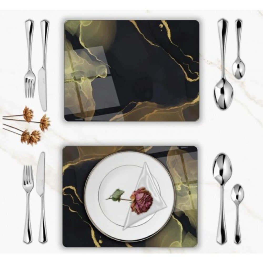 Rocco Shop Gold Mermer Supla Takımı - 30 x 45 cm - Siyah Amerikan Servis Fiyatı