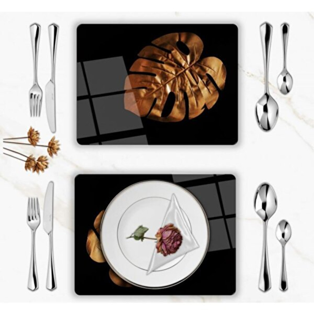 Rocco Shop Gold Yaprak Supla Takımı 6 Adet - 30 x 45 cm - Siyah Amerikan Servis Fiyatı