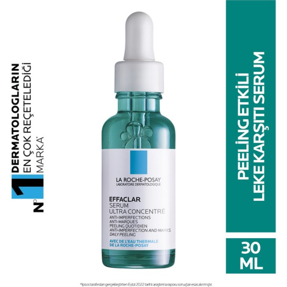 Roche La Roche Posay Effaclar Peeling Etkili Leke Karşıtı Serum Yağlı ve Akneye Eğilm Gösteren Ciltler Için 30ML Anti-Aging / Yaşlanma Karşıtı Fiyatı