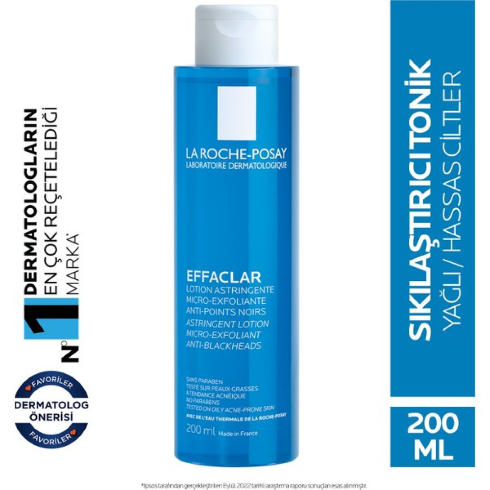 Roche La Roche Posay Effaclar Sıkılaştırıcı Tonik 200 ml Cilt Temizleme ve Peeling Fiyatı