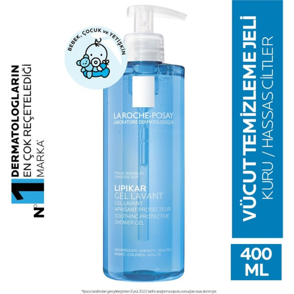 Roche La Roche Posay Lipikar Gel Lavant - Jel Temizleyici 400 ml Cilt Temizleme ve Peeling Fiyatı