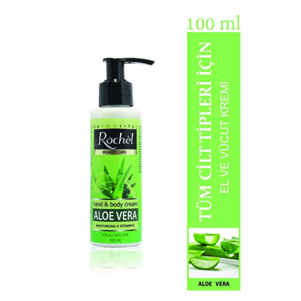 Rochel El ve Vücut Kremi (100 Ml) Aleo Vera - RS7055 Nemlendiriciler Fiyatı