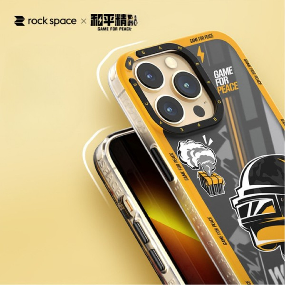 Rock Space iPhone 13 Pro Max Peace Elite Serisi Kılıf Siyah (Pubg) Cep Telefonu Kılıfı Fiyatı